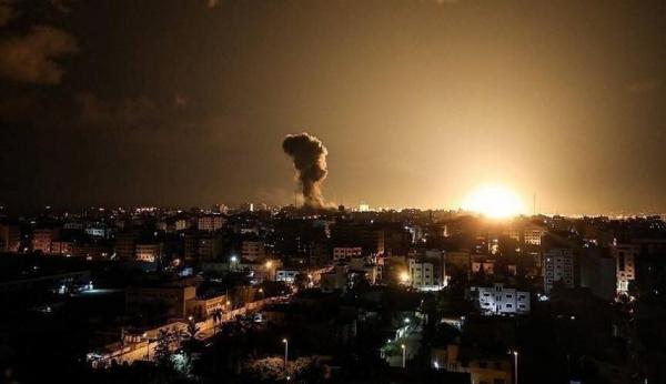 طائرات الاحتلال تقصف موقعا شرق غزة
