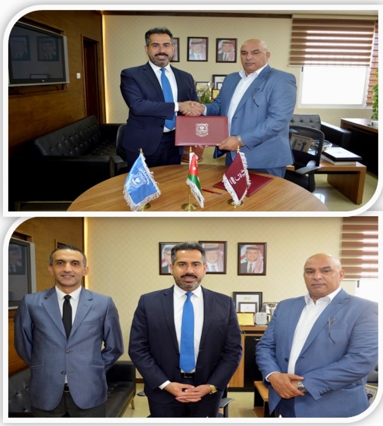 اتفاقية تعاون بين عمان الأهلية ومركز الفائزون الرياضي