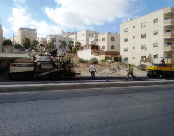 الأمانة: بدء تعبيد شوارع رئيسية في عمّان الخميس ليلًا