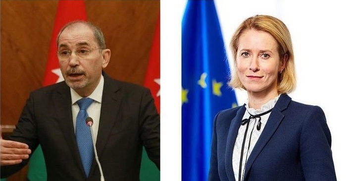 الصفدي وكالاس يؤكدان أولوية الحل الدبلوماسي للملف النووي الإيراني