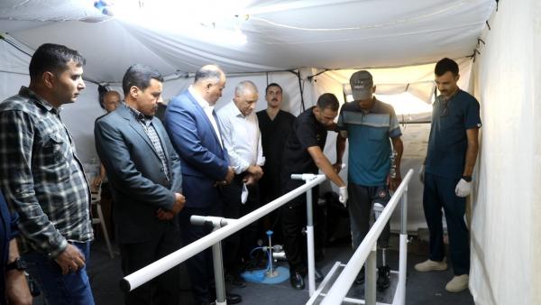 الجيش يعزز المستشفى الميداني غزة/7 بأطراف اصطناعية