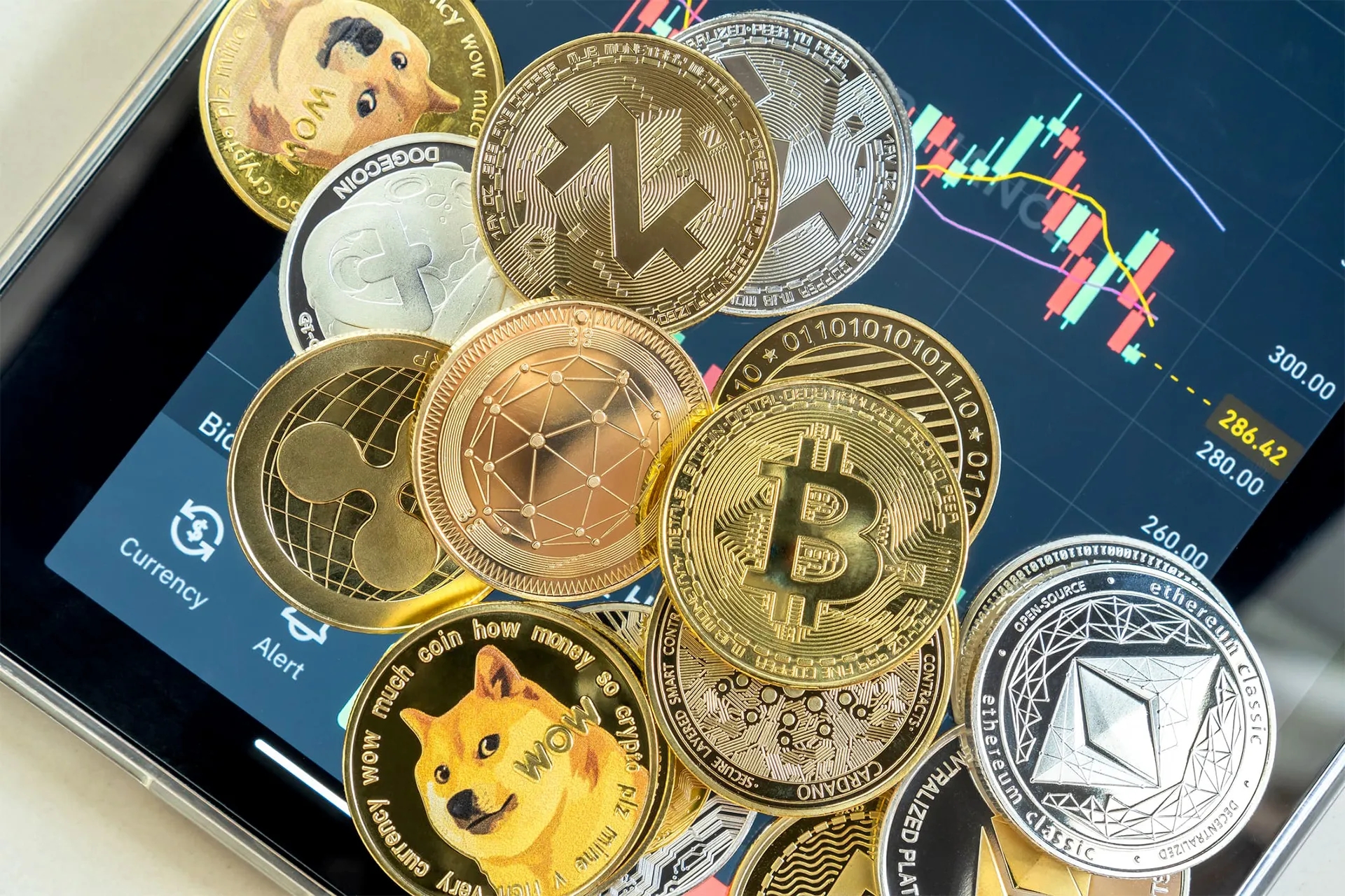 القيمة السوقية للعملات الرقمية تصل إلى رقم قياسي جديد عند 4 تريليونات دولار 
