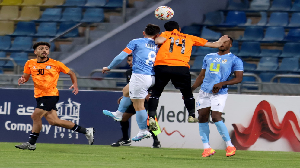 الفيصلي يحسم مواجهة السرحان بهدف قاتل في درع الاتحاد