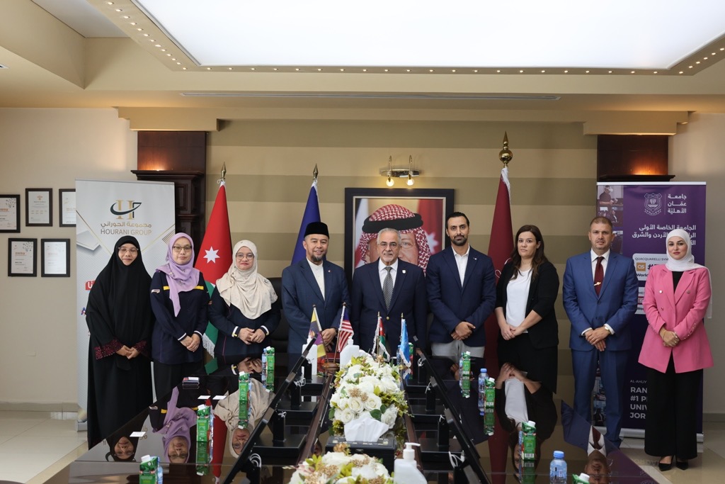 عمّان الأهلية توقّع اتفاقية تعاون مع جامعة التكنولوجيا MARA  الماليزية (UiTM)
