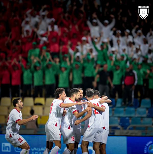 النشامى يهزم الدومينيكان بثلاثية نظيفة