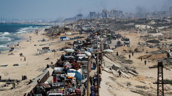 الجيش الإسرائيلي يقيم مسارا مؤقتا لخروج سكان غزة