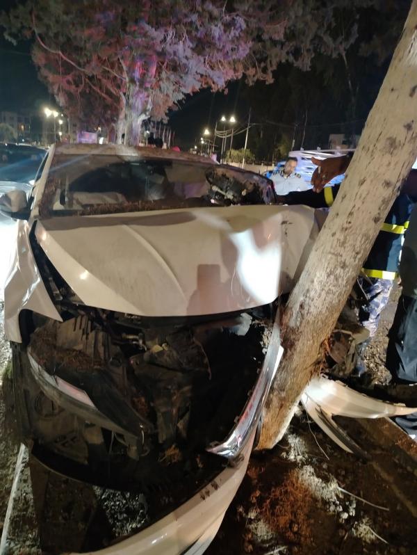 إصابة سيدة بحادث دهس وتدهور مركبة قرب مجمع النقابات في إربد