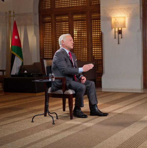 الملك: ما حدث في غزة