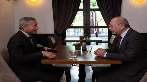 الصفدي وبلاكريشنان يبحثان جهود تثبيت وقف إطلاق النار في غزة