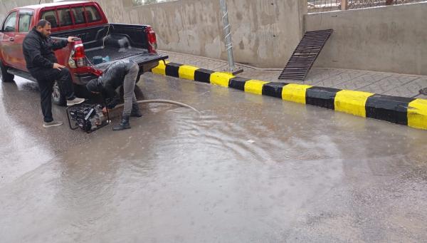 إعادة فتح طرق رئيسية في عجلون بعد ارتفاع منسوب المياه