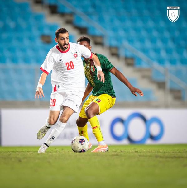النشامى يتعادل ودياً مع مالي استعداداً لبطولة كأس العرب
