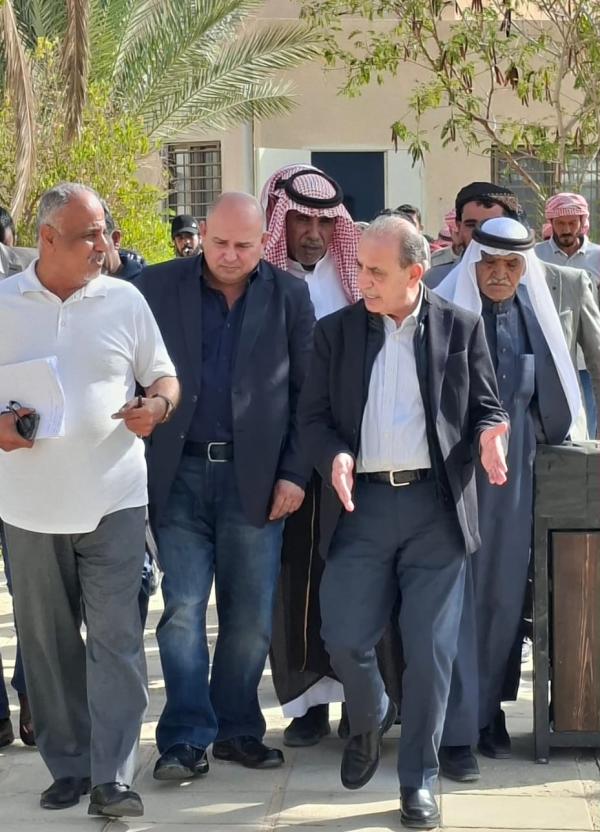 المصري يتفقد بلديات في الأغوار الجنوبية والعقبة