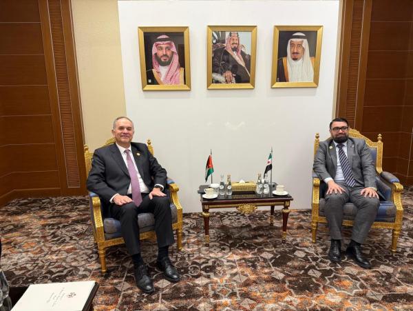 التلهوني يدعو وزير العدل السوري للاطلاع على تطوير التشريعات والمحاكمات