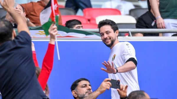 ولي العهد: مبارك للأردن .. النشامى لنصف نهائي كأس العرب