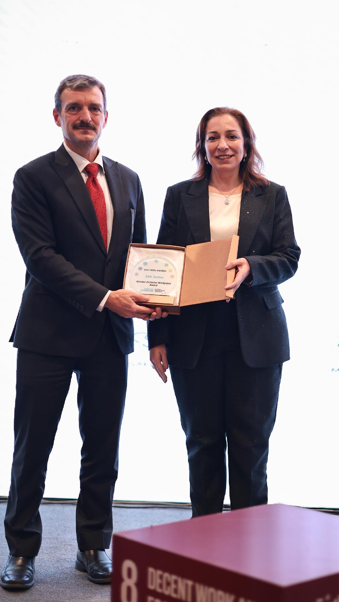 زين الأردن تحصد جائزة