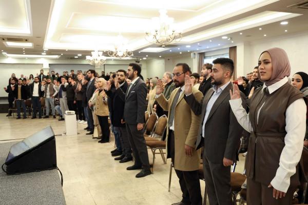 250 مهندسا ومهندسة يؤدون القسم القانوني