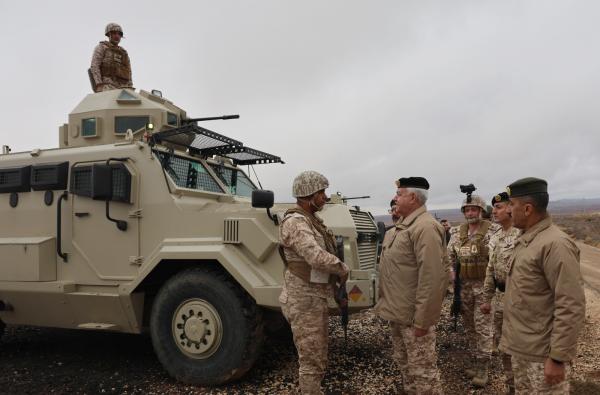 الحنيطي: إسناد جوي وناري فاعل لحماية الحدود والدفاع عنها