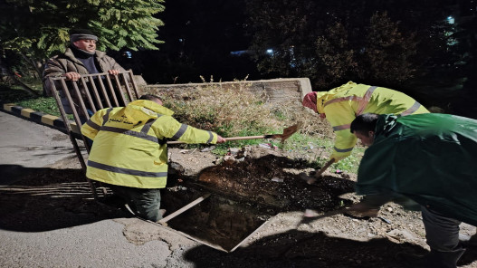 بلدية جرش : 200 موظف تحت الطلب للتعامل مع الظروف الجوية