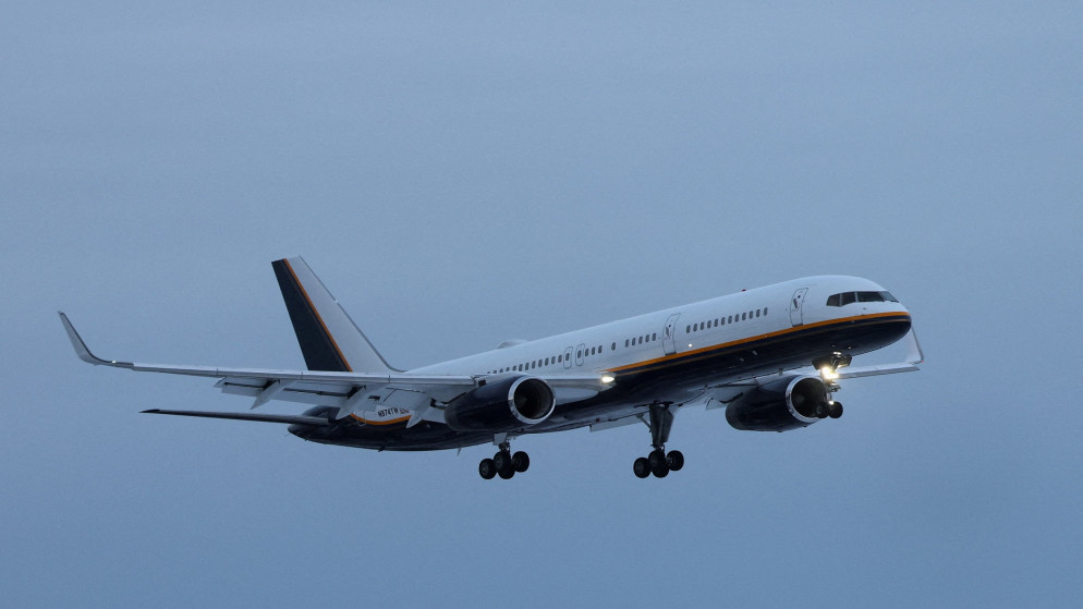 طائرة تقل الرئيس الفنزويلي وزوجته تصل نيويورك