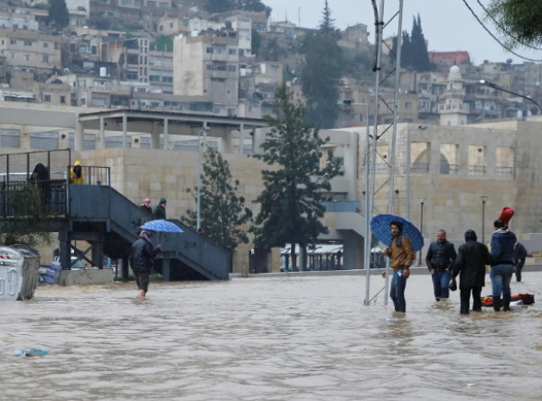 الأمانة: لا حالات دهم مياه الأمطار لمنازل ومحلات في وسط البلد