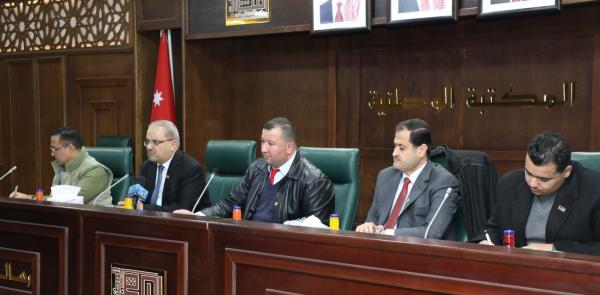 جلسة حوارية سياسية بعنوان المدينة الجديدة (عمرة) في المكتبة الوطنية