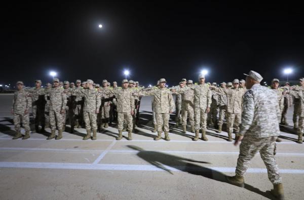 بدء تدريب مكلفي خدمة العلم في مركز تدريب شويعر