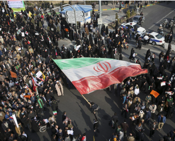 إيقاف 4 أجانب شاركوا بالاحتجاجات في إيران