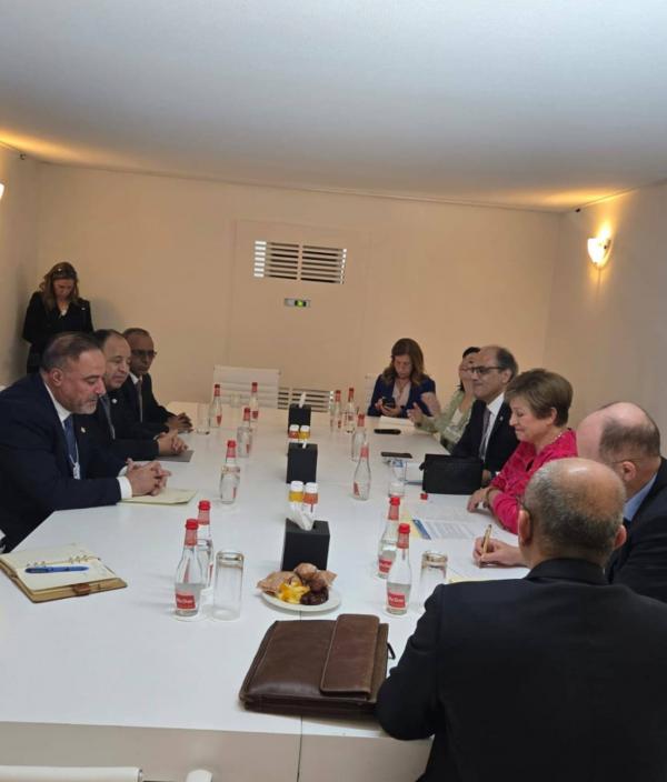 وزير المالية يبحث مع رئيسة صندوق النقد دعم برنامج الإصلاح الاقتصادي