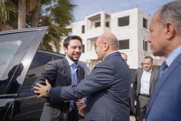 ولي العهد يلتقي ممثلين ووجهاء عن لواء سحاب