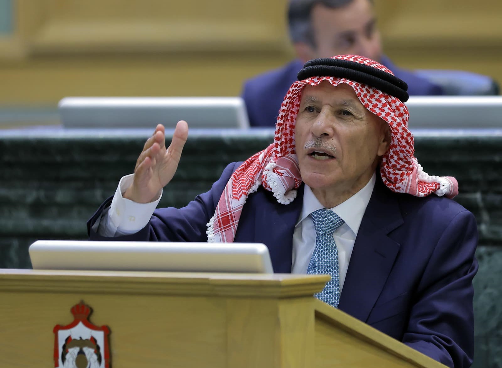 العرموطي يغيب عن جلسة النواب