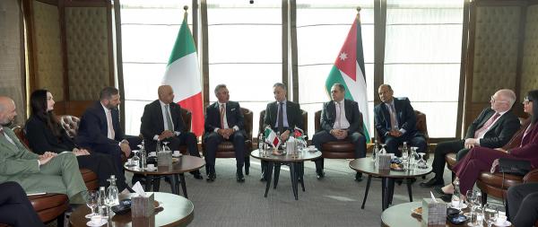 وزيرا الصناعة والاستثمار يلتقيان رئيس الغرفة التجارية العربية الإيطالية