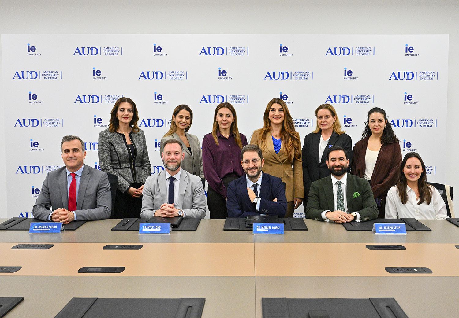 الجامعة الأمريكية في دبي وجامعة (IE) تعلنان عن شراكة استراتيجية بشأن برنامج البكالوريوس الدولي في إدارة الأعمال