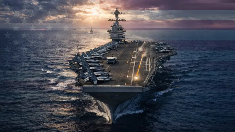 مدمرات وطائرات .. تفاصيل القوة الأميركية المشاركة في هجوم إيران