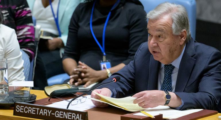 غوتيريش أمام مجلس الأمن: لا بديل عن الدبلوماسية لإنقاذ المنطقة من حافة الهاوية