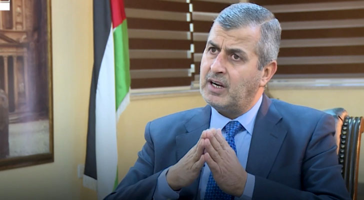 الخرابشة: انقطاع تزويد الغاز الطبيعي من حقول البحر الأبيض المتوسط