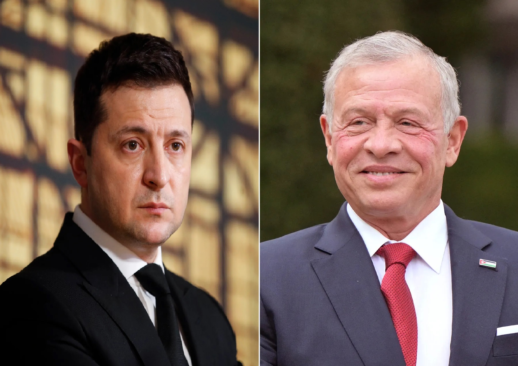 الملك يتلقى اتصالا هاتفيا من الرئيس الأوكراني