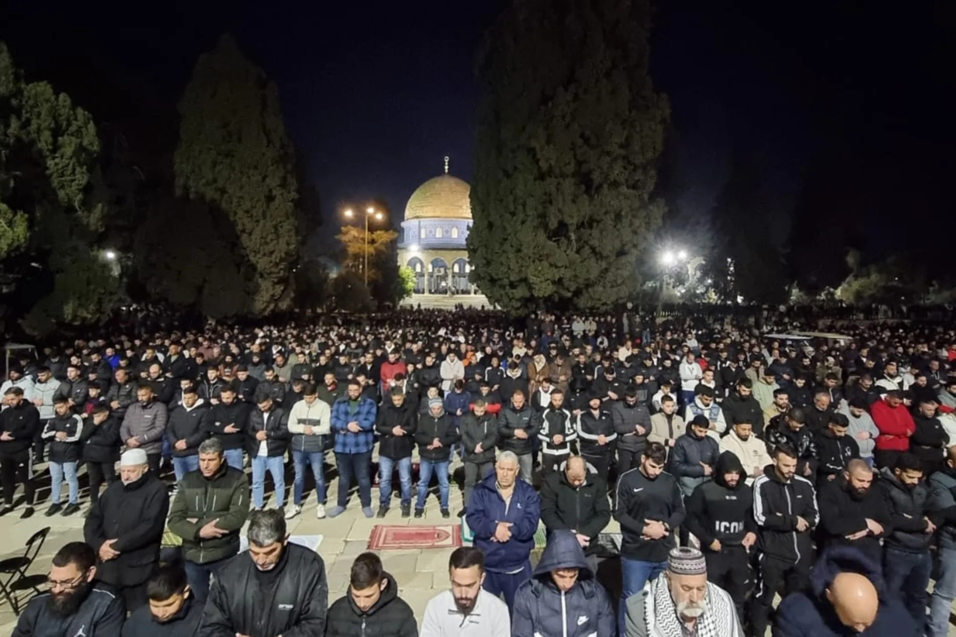 منع التراويح والاعتكاف في المسجد الاقصى لأول مرة منذ 1967