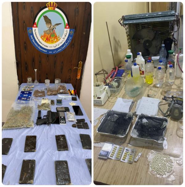 الأمن: القبض على 39 تاجراً ومهرباً ومروجاً للمخدرات في 13 حملة