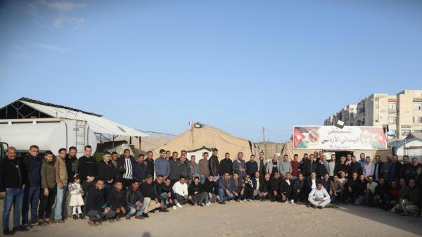 المستشفى الميداني الأردني يستقبل وفوداً من قطاع غزة