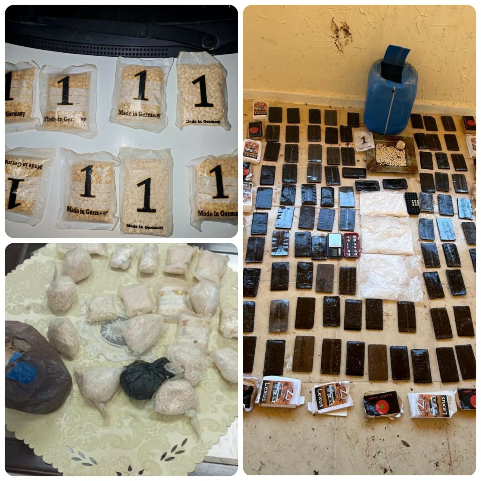 مكافحة المخدرات تلقي القبض على 23 متورطاً بقضايا التهريب والتجارة والترويج