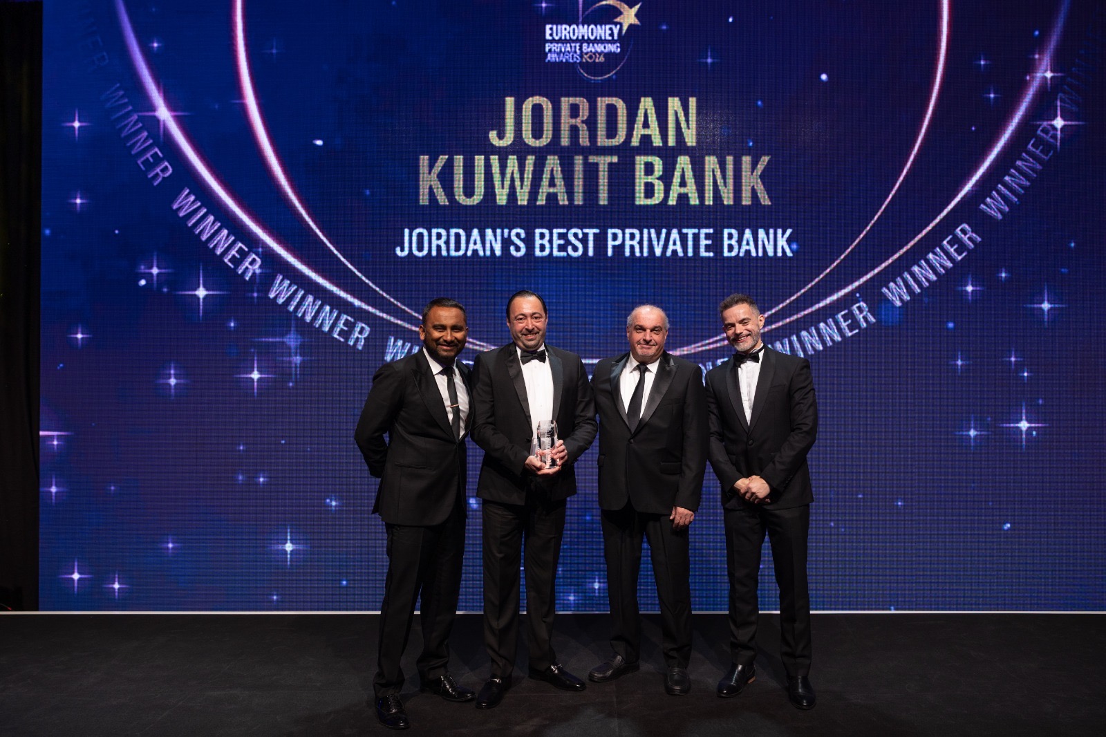 للمرة الرابعة على التوالي .. البنك الأردني الكويتي يحصد جائزة 