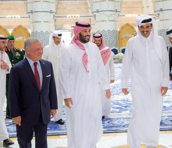 قمة أردنية سعودية قطرية في جدة