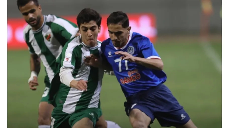 الأهلي يعادل الرمثا بدوري المحترفين