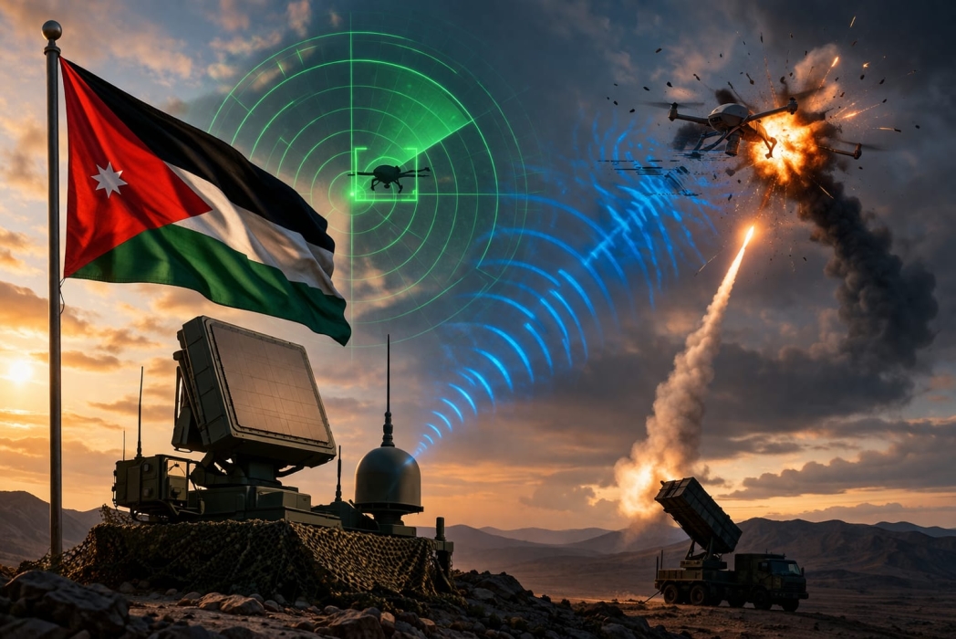 رصد وتشويش ثم إسقاط .. الأردن يطور منظومة للتعامل مع المسيّرات