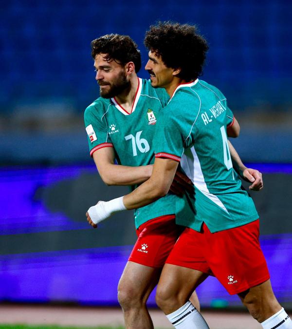 الوحدات يرتقي إلى ثاني ترتيب الدوري بفوز كبير على البقعة