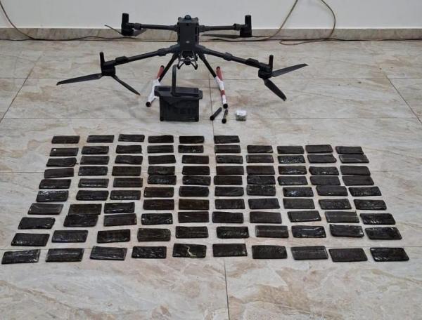 الجيش يحبط محاولة تهريب مخدرات بـ 3 طائرات مسيرة