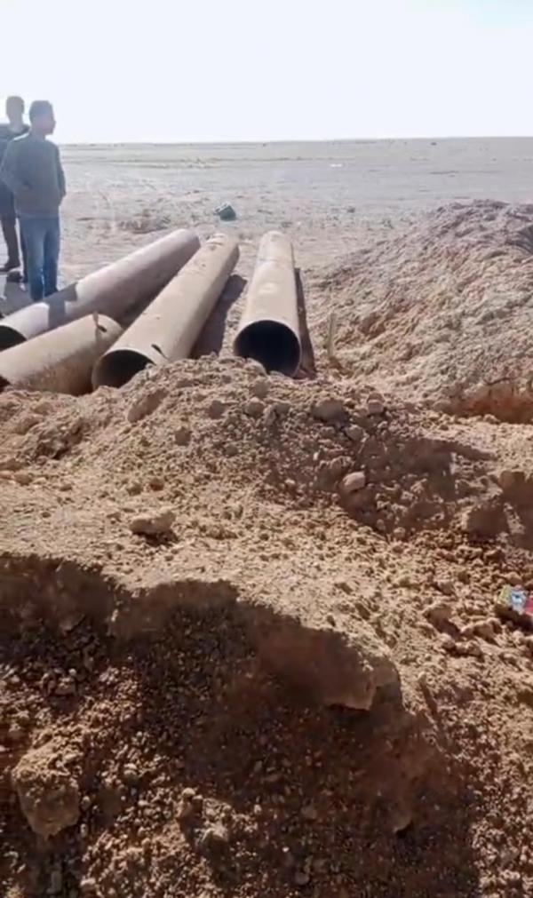 ضبط بئر مخالفة في الجفر واعتداءات على خطوط المياه في سحاب