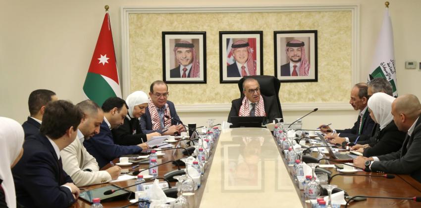 أبو السمن وسميرات يبحثان تعزيز التحول الرقمي في مشاريع الأشغال