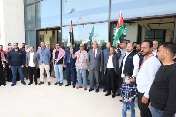 البحوث الزراعية يحتفل بيوم العلم الأردني