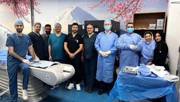 استئصال ورم عظمي دقيق بتقنية الكي الحراري في مستشفى الأميرة بسمة